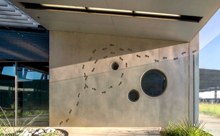 Photo of Mariposa wall segment