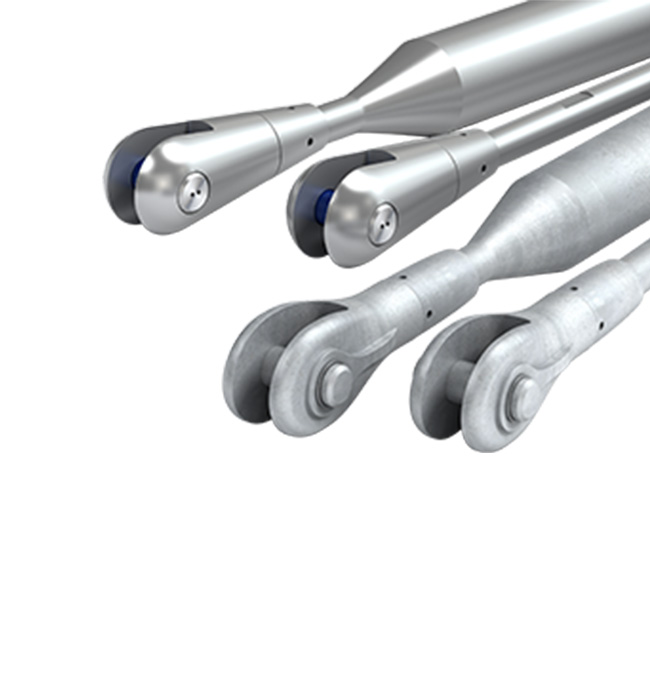 Halfen Detan-S tirants en traction et compression, en acier carbone